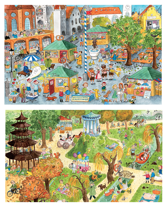 M&uuml;nchen Wimmelbuch